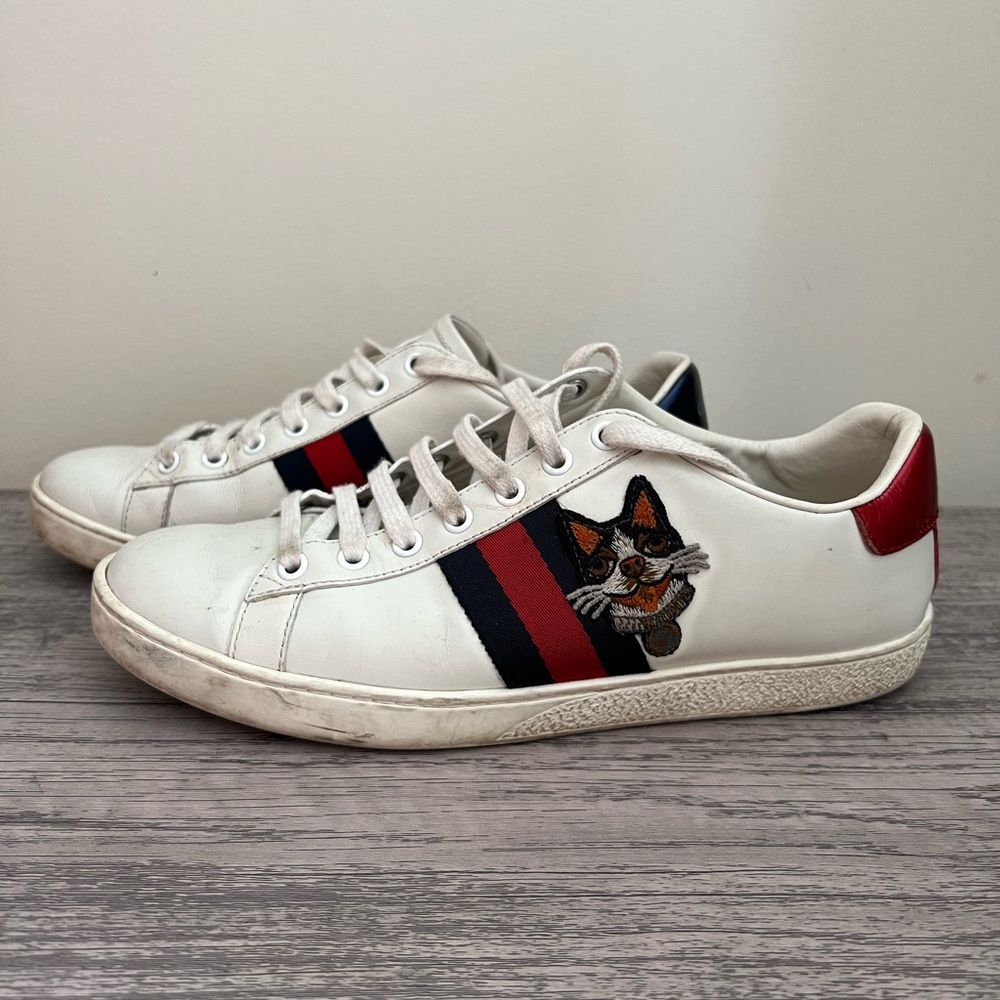 GUCCI- 2023 Ace "Year of the Dog" Sneakers